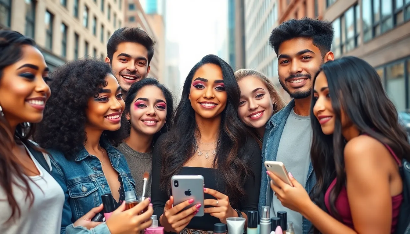 social media beauty trends